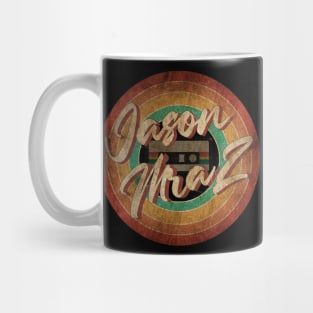 Jason Mraz Vintage Circle Art Mug